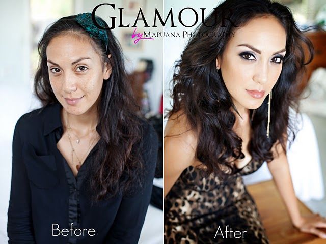 Glamourous Makeup & Hairstyling 
Mapuana Photograp
