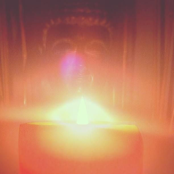 My massage room with the Buddha on it.