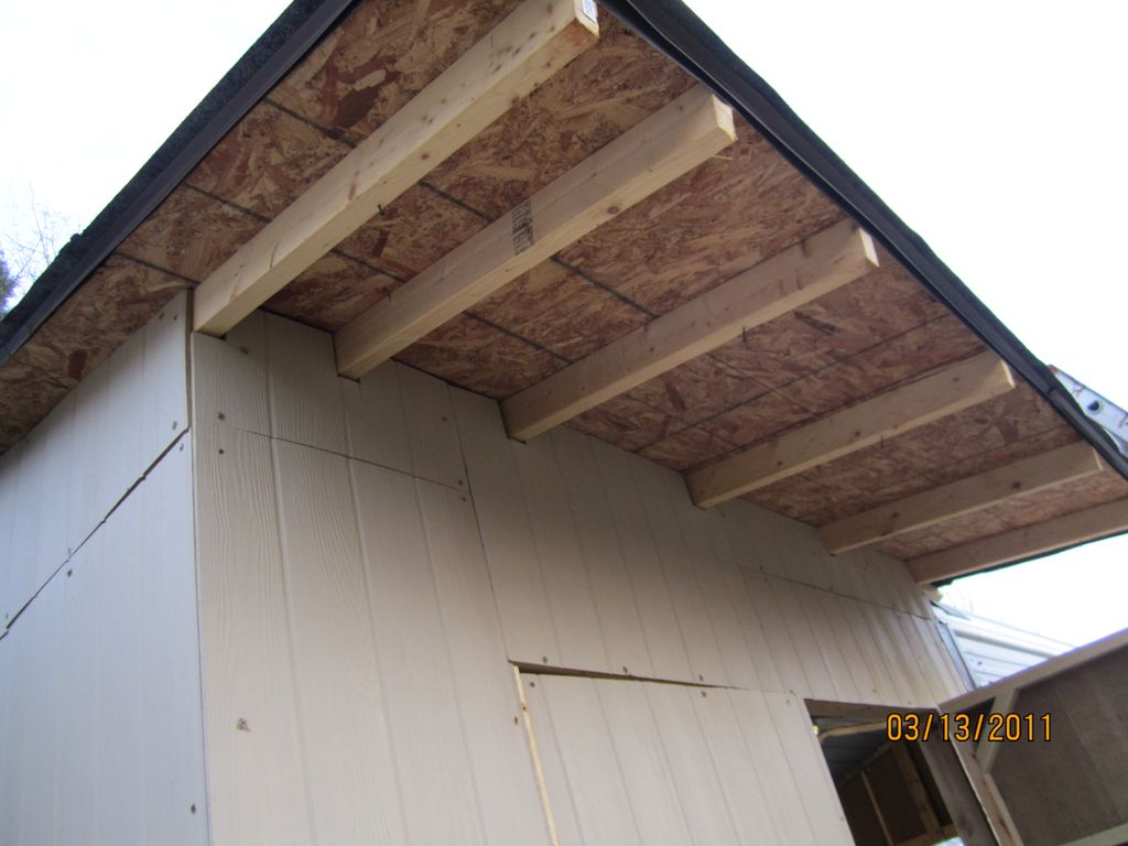 This is the roof before.