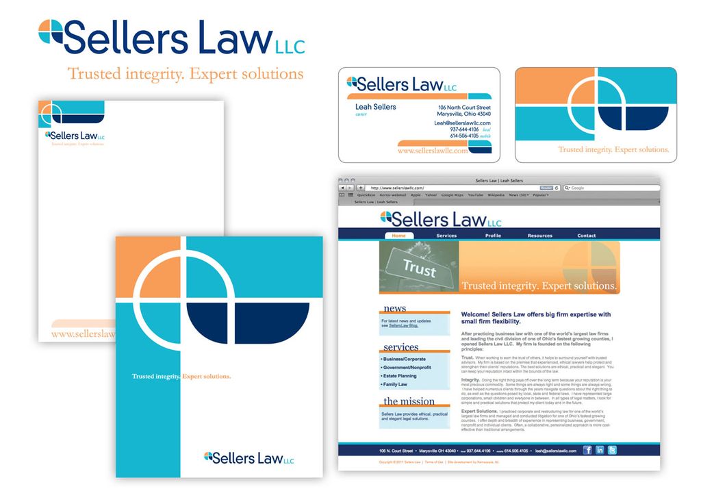Client: Sellers Law, LLC
Project: Visual Branding 