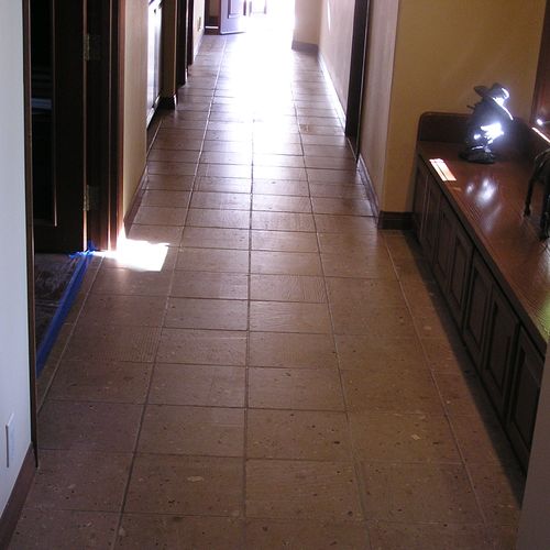 concrete paving stones, 5000 sq. ft., cleaned and 