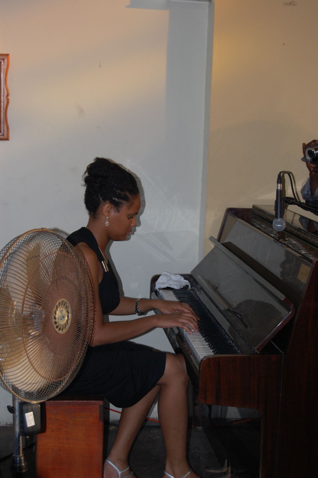 Playing some Beethoven on the piano