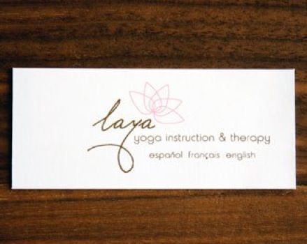 laya yoga : identity design