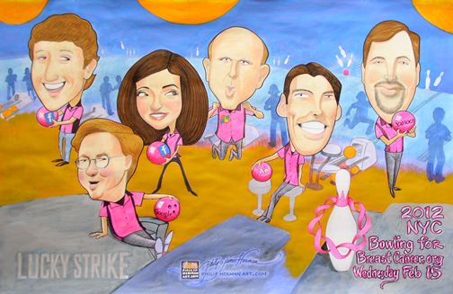 Celebrity Group for Breastcancer.org Event Feb 15t
