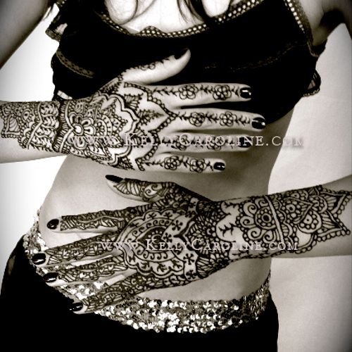 Henna body art by Kelly Caroline Henna Art