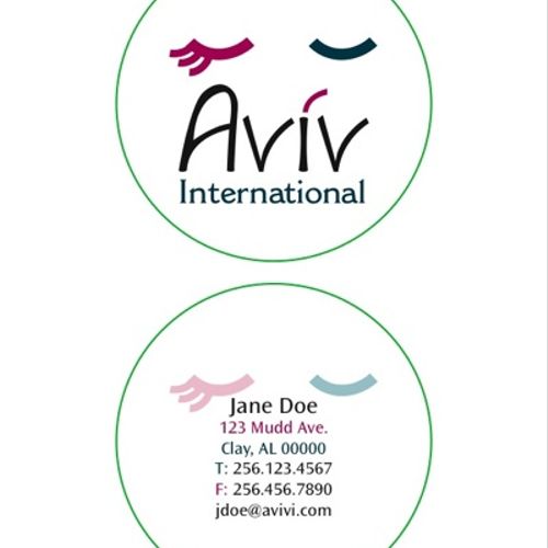 Aviv International
business card