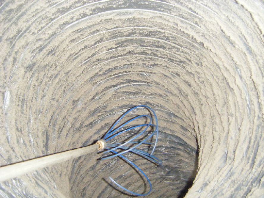 Actual Professional Duct Cleaning job photo before