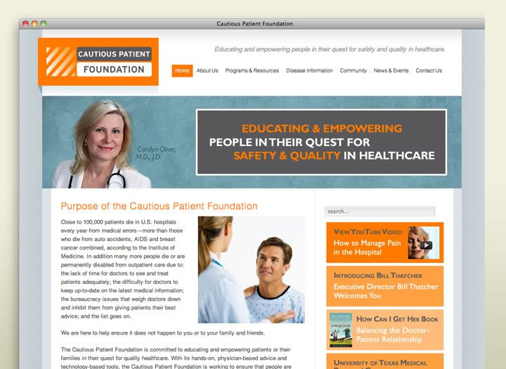 http://www.cautiouspatient.org/