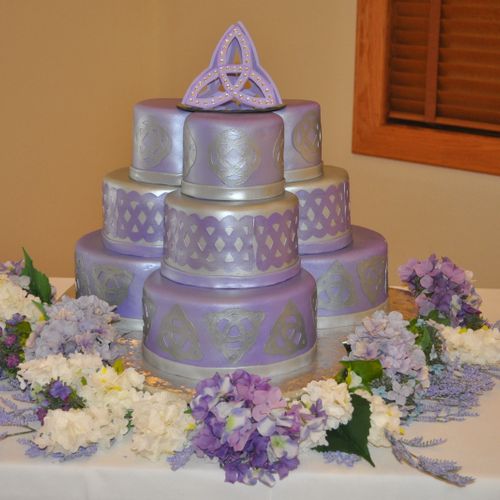 Keltic Wedding Cake
