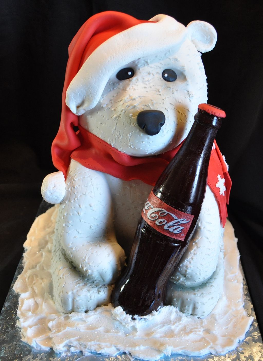 Coca Cola Polar Bear Cake
