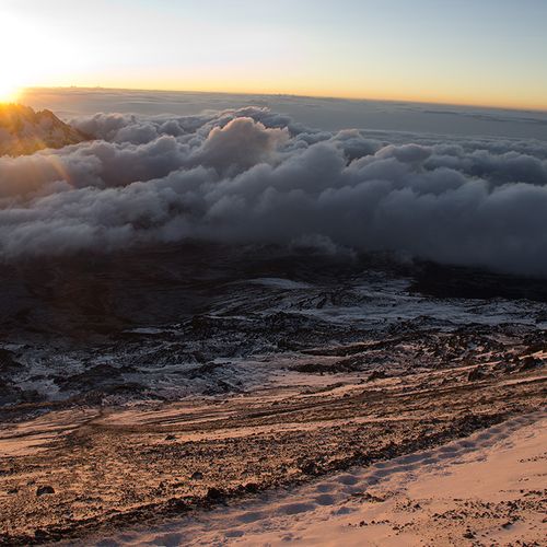 As I neared the summit of Mount Kilimanjaro, I sta