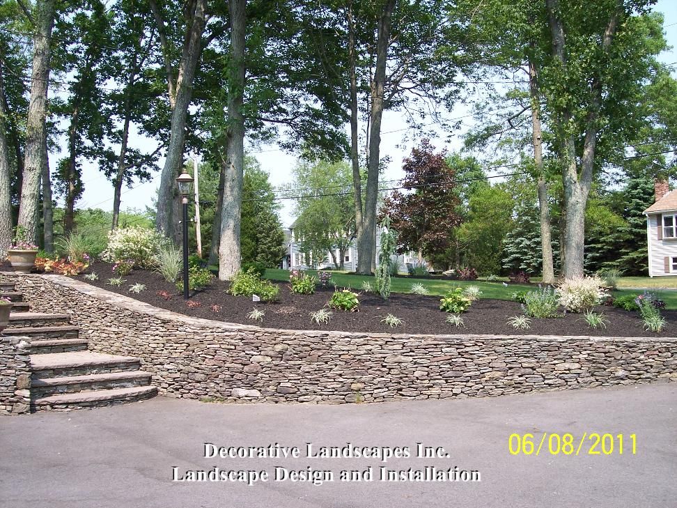 Finished Landscape Design and Installation