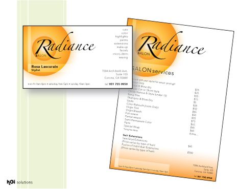 Radiance Hair Salons - Client