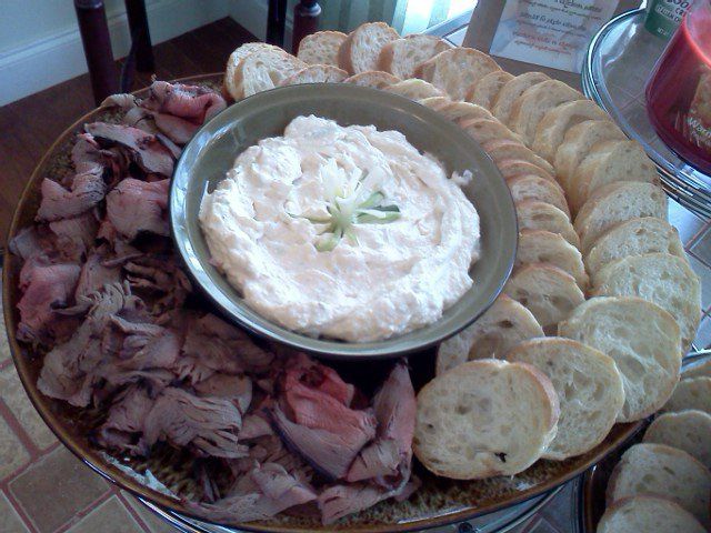 Beef Tenderloin with Horseradish Sauce
