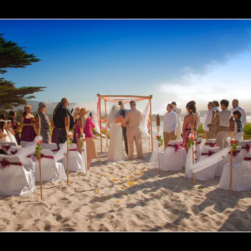 Carmel Beach Wedding by Soulmates Photography