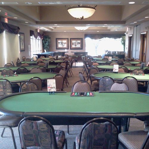 Poker Tournament? We can play up to 500 guests at 