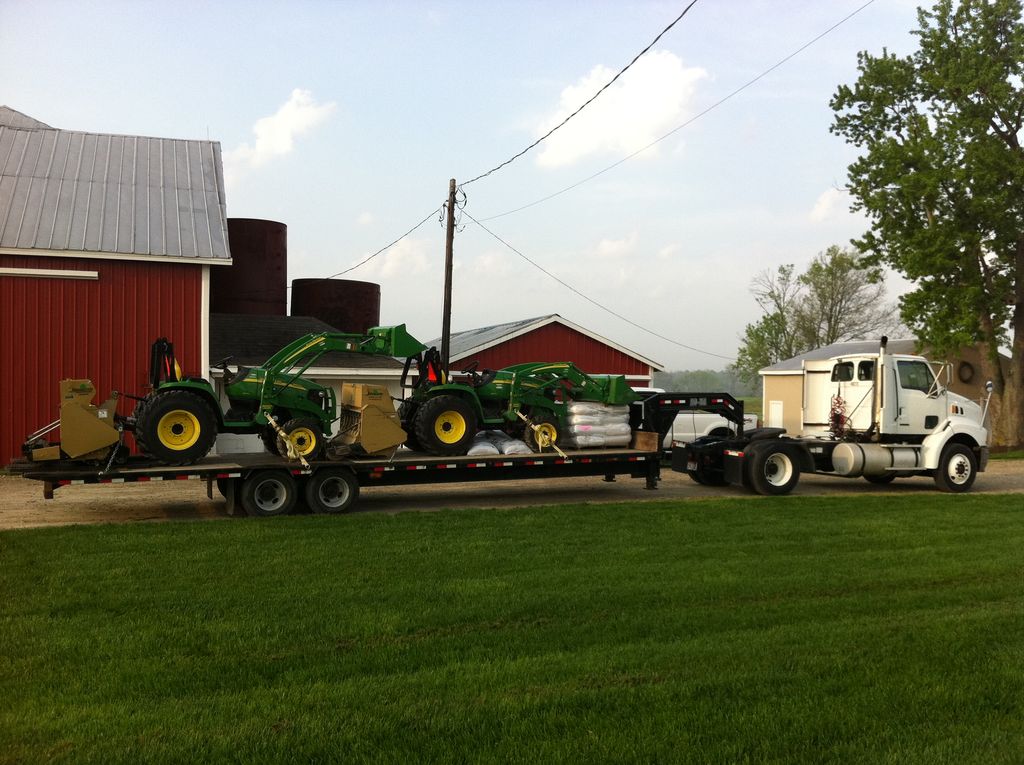 Ready to go to a seeding job