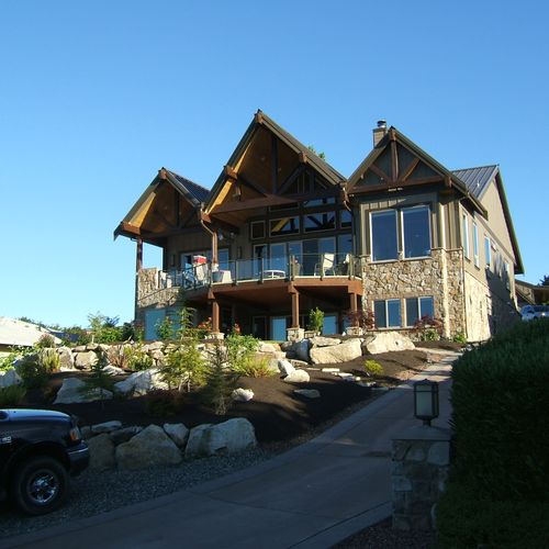 Pacific NW Lodge Style Home