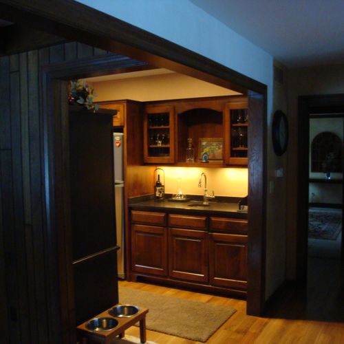 small kitchen remodel, view 2