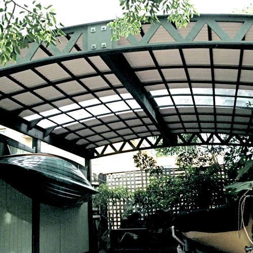 Backyard shade or carport