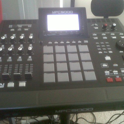 Infamous Akai Mpc 5000. Still in the lab but not u