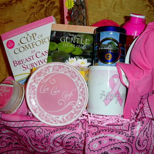 A Cup of Comfort Breast Cancer Gift Basket