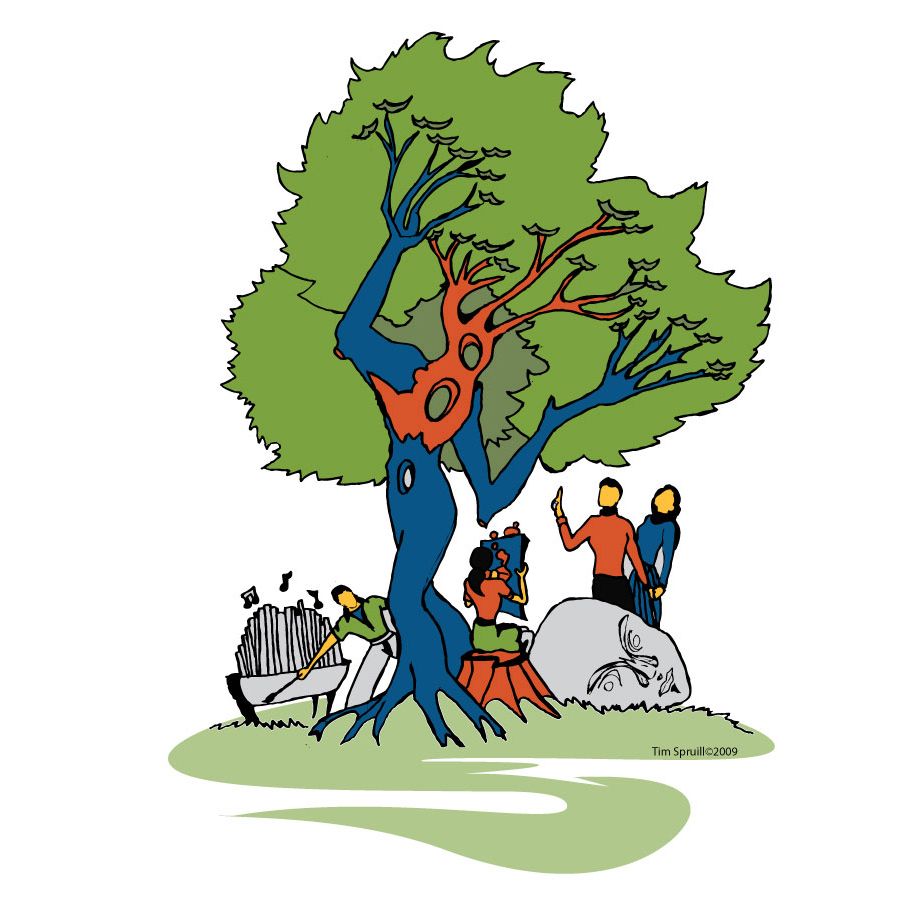 Illustration vector art. Concept for Annual deCord