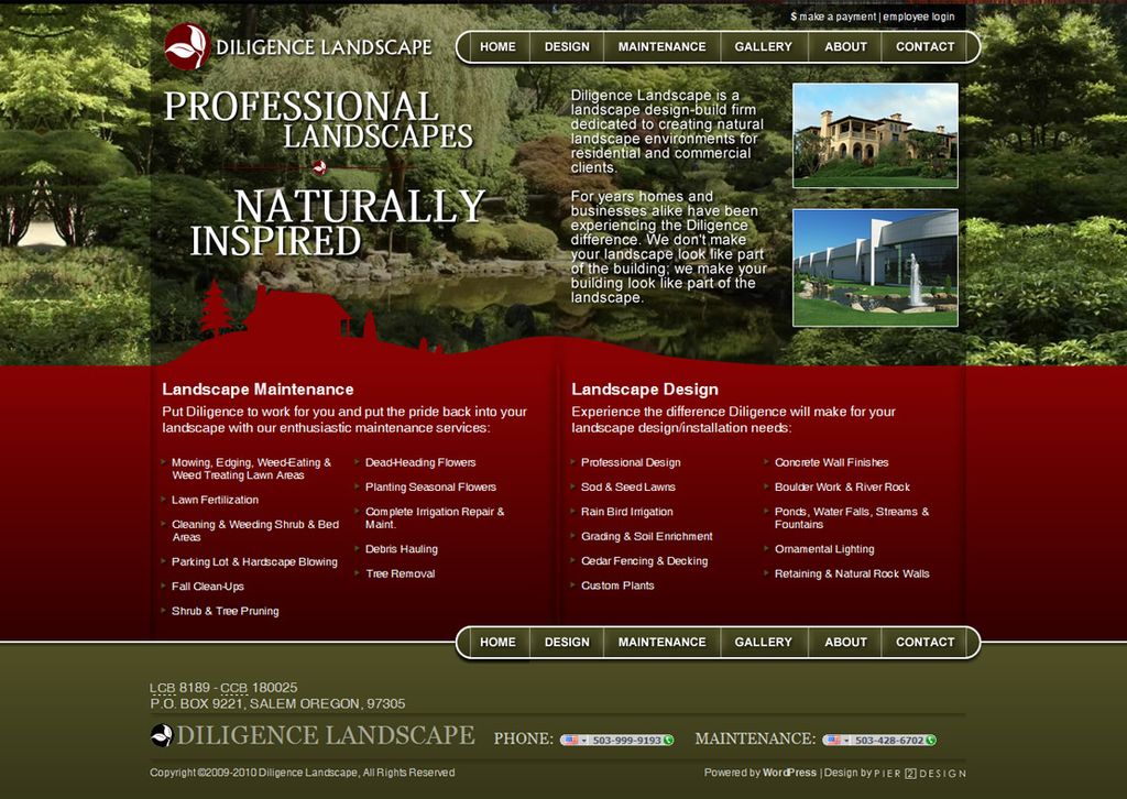 Client: DiligenceLandscapes.com