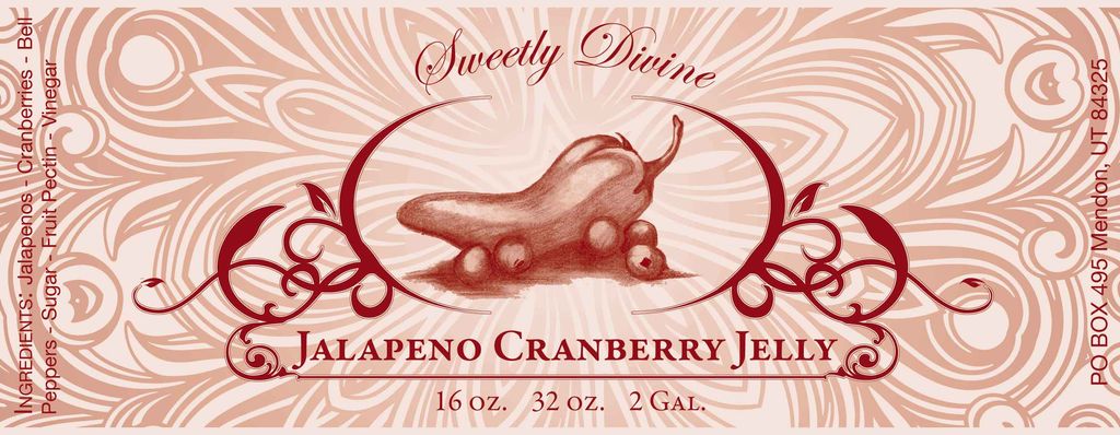 Cranberry Jelly Labels