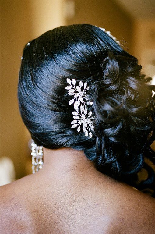 Backshot of finished bridal  style