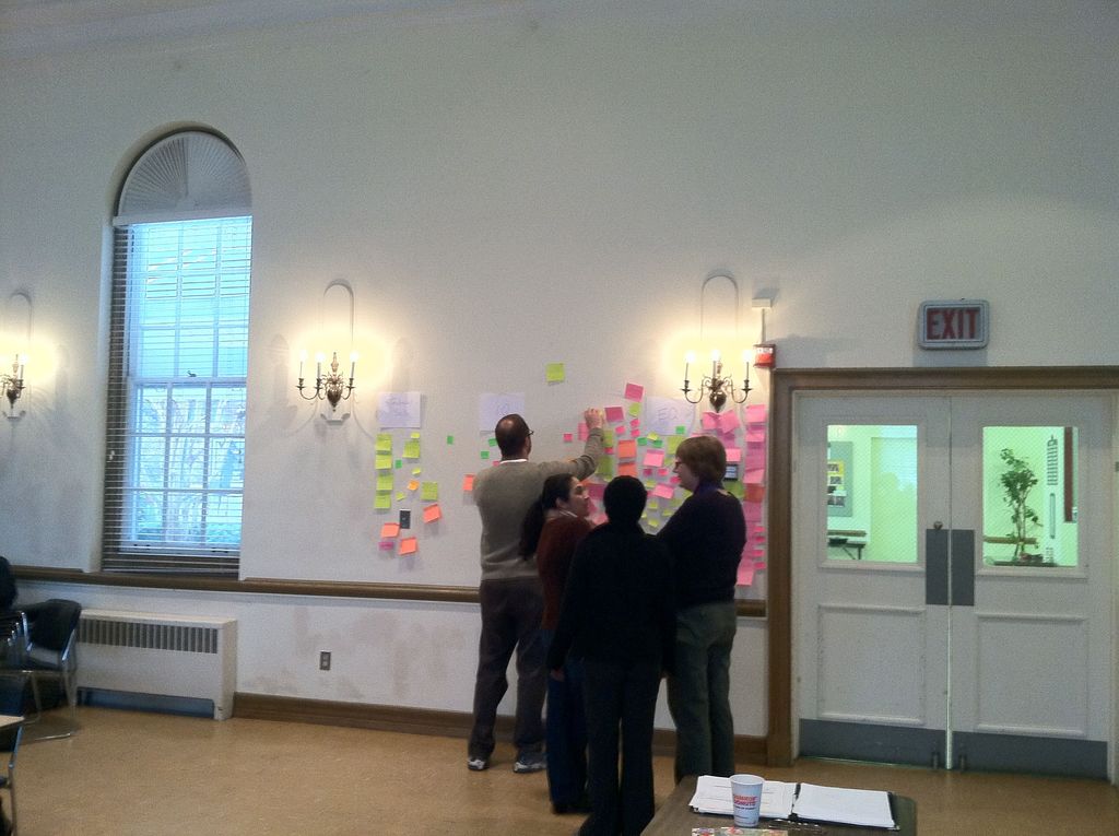 Team creates a picture of the qualities they appre