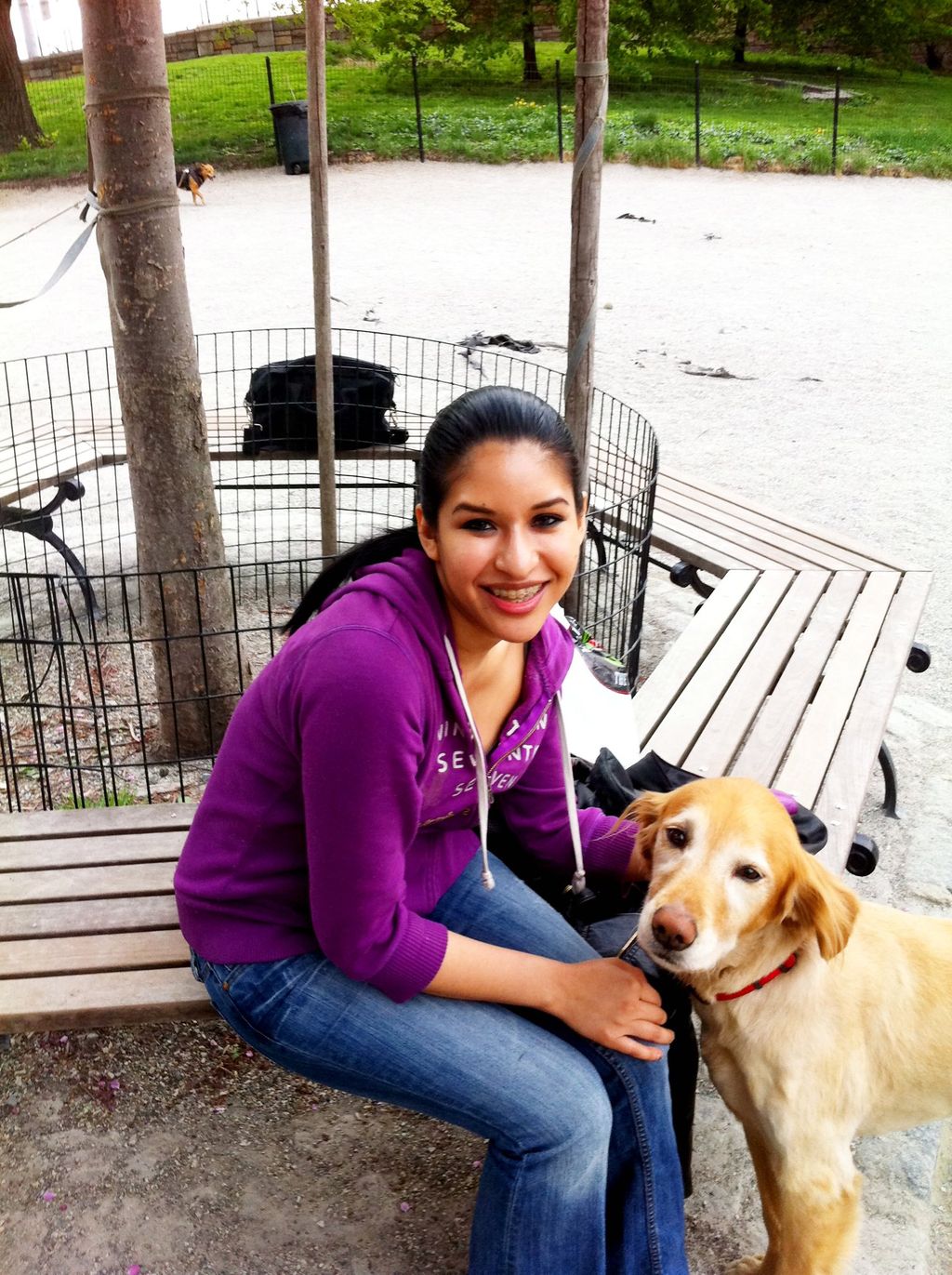 Milena with Frido