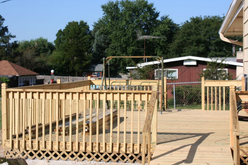 Custom Built Deck