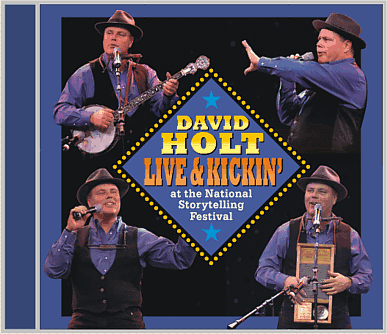 David Holt Live & Kickin' CD Cover