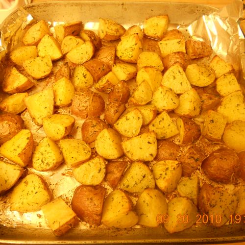 Roasted Potatoes- These are the best!  They are a 