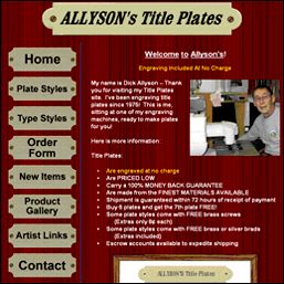 Allyson's Title Plates
