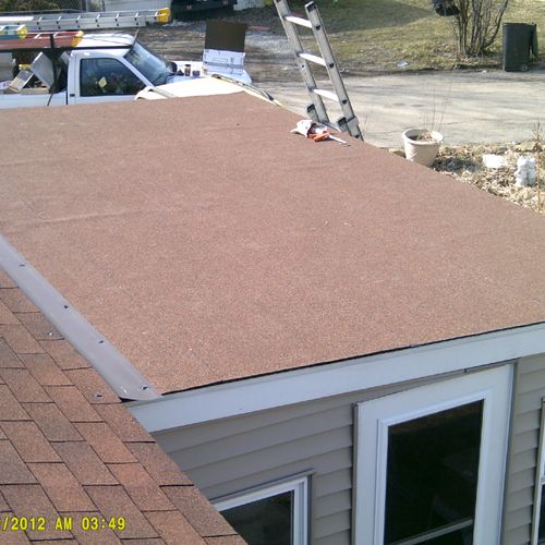 modified membrane roof