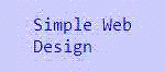 Simple Web Desin