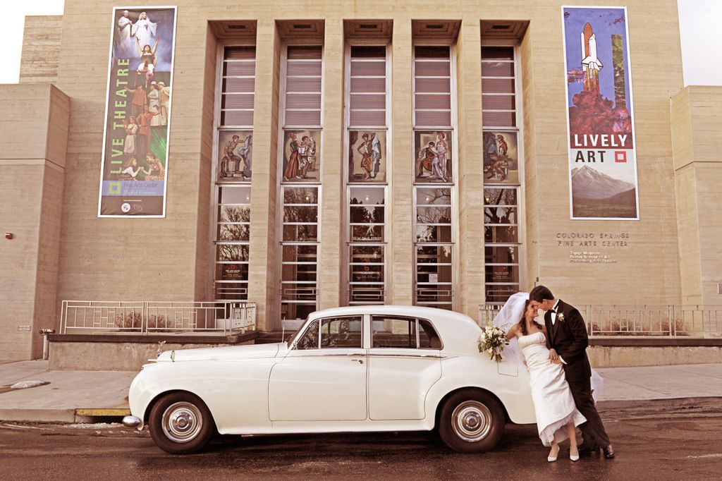 Fine Arts Museum Wedding Portrait