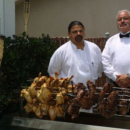 Gourmet Rotisserie Catering "Cooked Fresh On Site"
