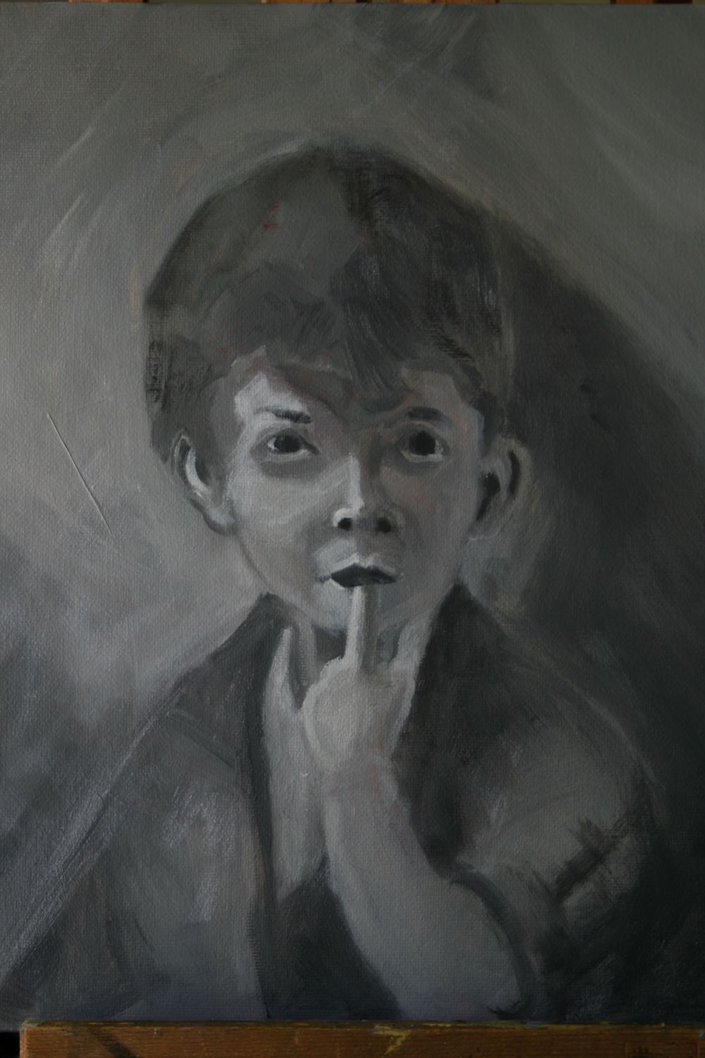 Here's a sample of an oil painting done 4/17/2011.