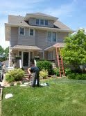 Exterior we painted in Wauwatosa