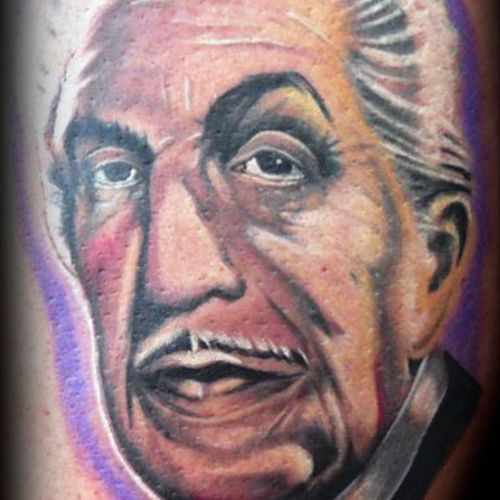 Vincent Price by Tattoo Artist Brandon Bennett
