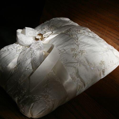 The Ring Bearer's Pillow, still-framed from the vi