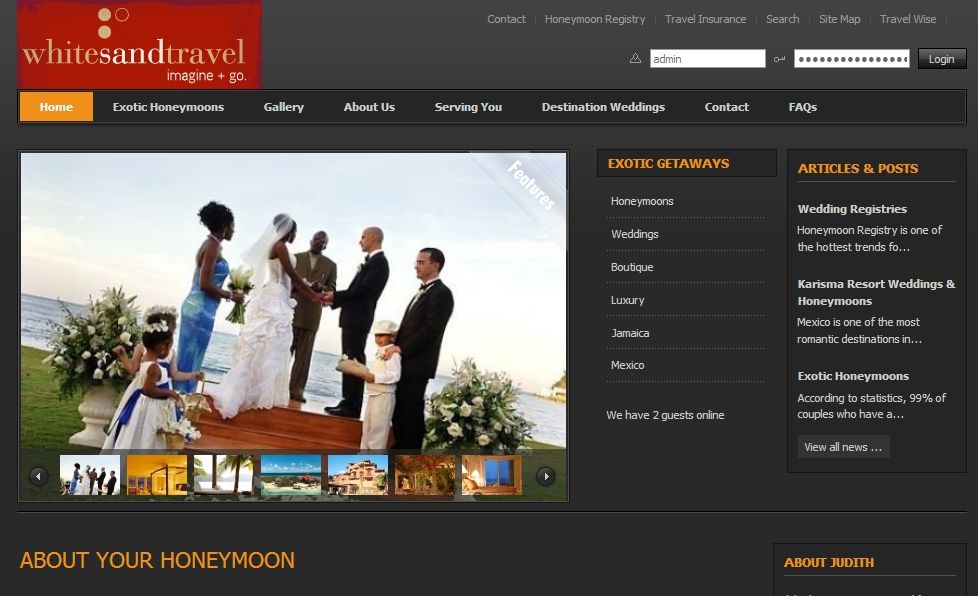 Travel web design services. Websites for travel ag
