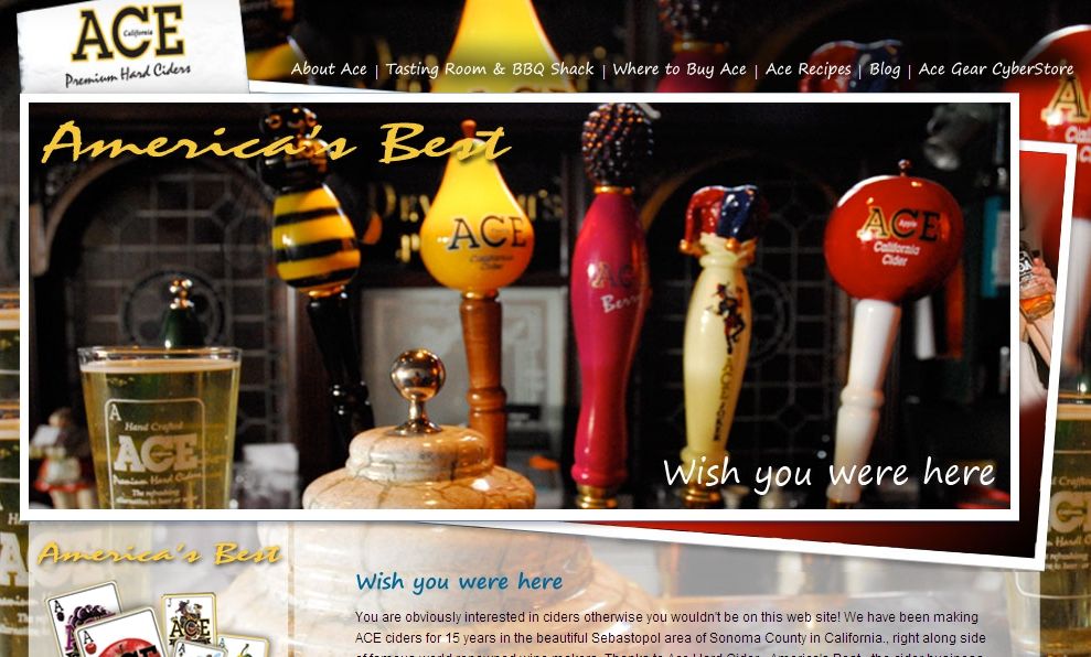 Web design for food and beverage companies. Food p