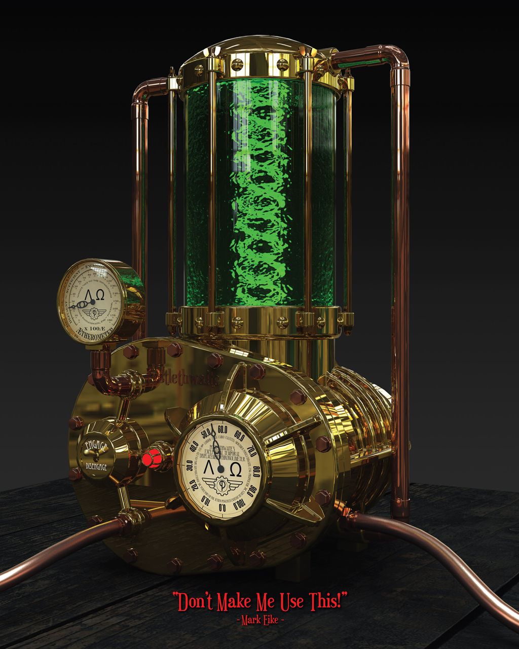 Steampunk Poster (Eikedesign).