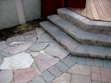 Chilton flagstone path with Maduro pavers  with cr