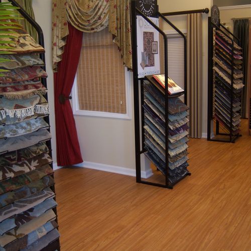 selection of area rugs