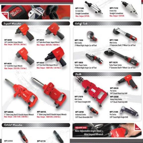 Mini Catalog Insert for tool products ( Front )
